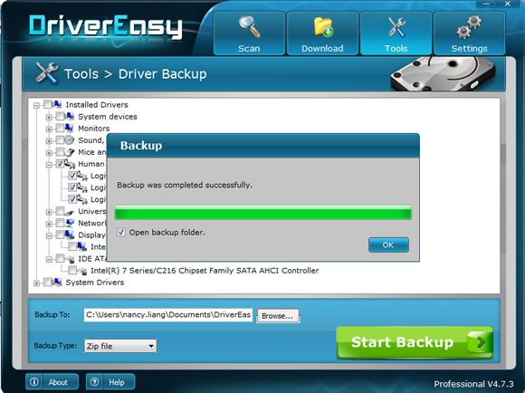 Driver backup что это