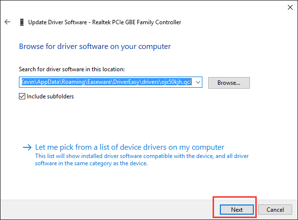 where are drivers windows 10