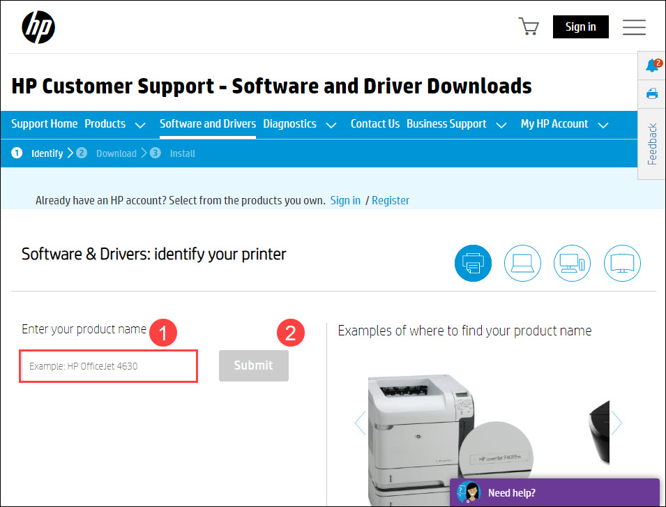 HP ENVY Inspire 7255e printer 