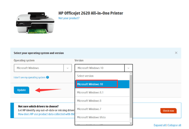 hp free driver updates for windows 7