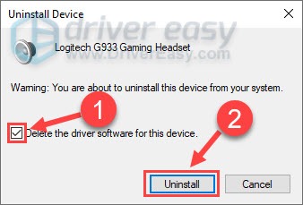 How to Fix Logitech G933 No Sound [Easy Steps] - Driver Easy