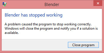 [SOLVED] Blender Keeps Crashing On PC - Driver Easy