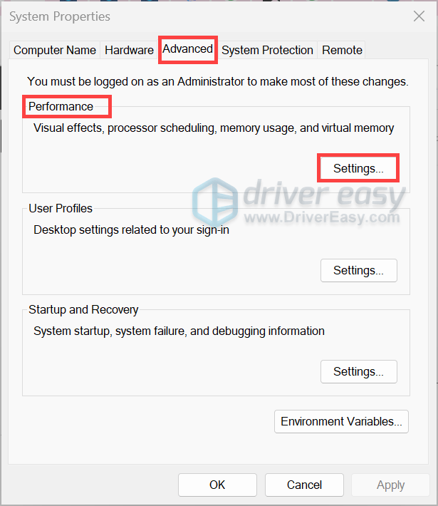 how to change virtual memory size