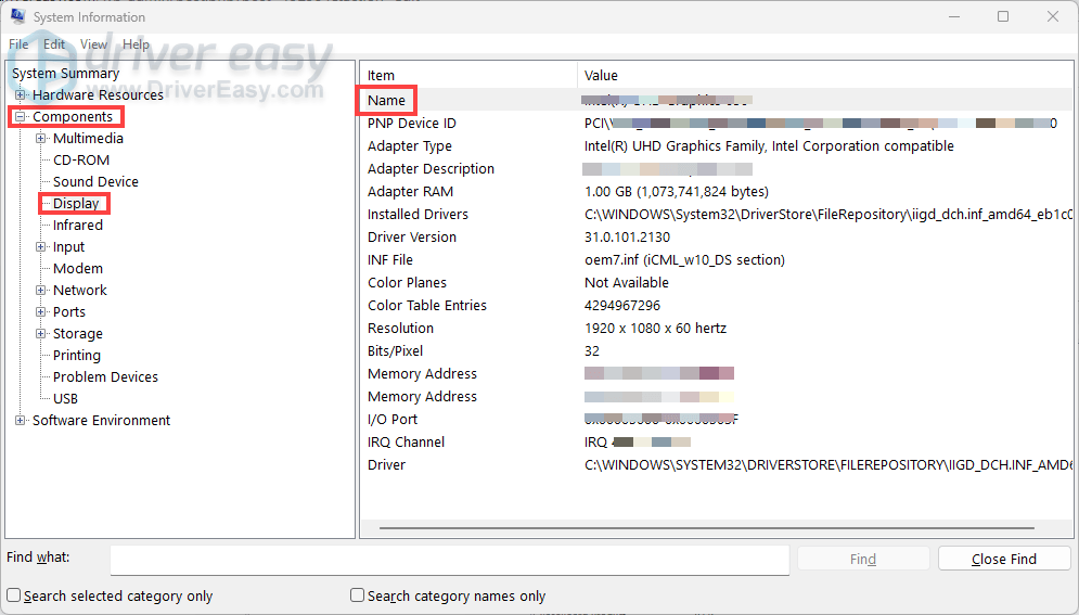 how to check system specifications